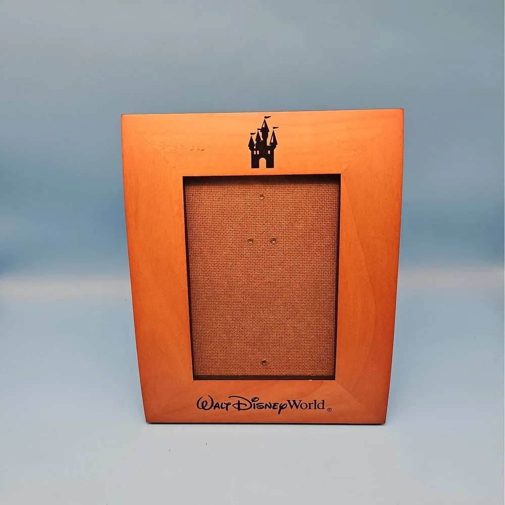 Walt Disney World Disney Parks 5x7 Wooden Picture Frame Vacation Memories